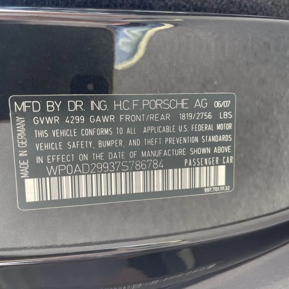 2007 Porsche 911 Turbo