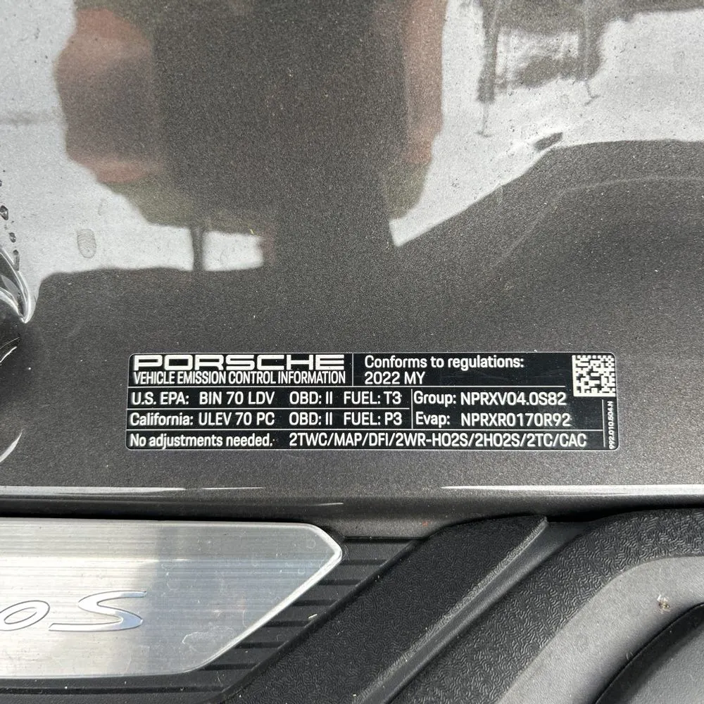 2022 Porsche 911 Turbo S