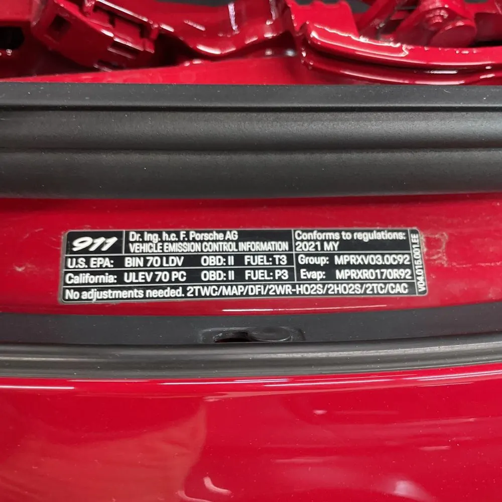 2021 Porsche 911 Carrera