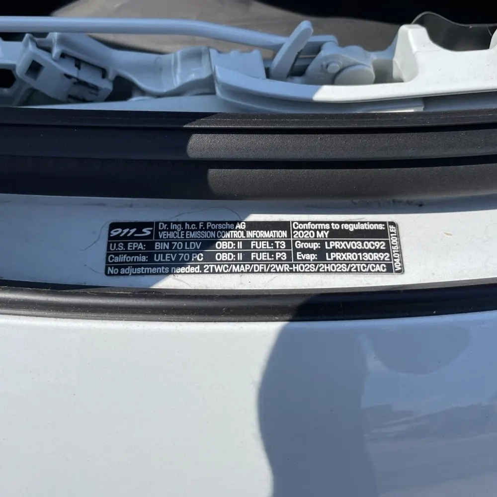 2020 Porsche 911 Carrera S
