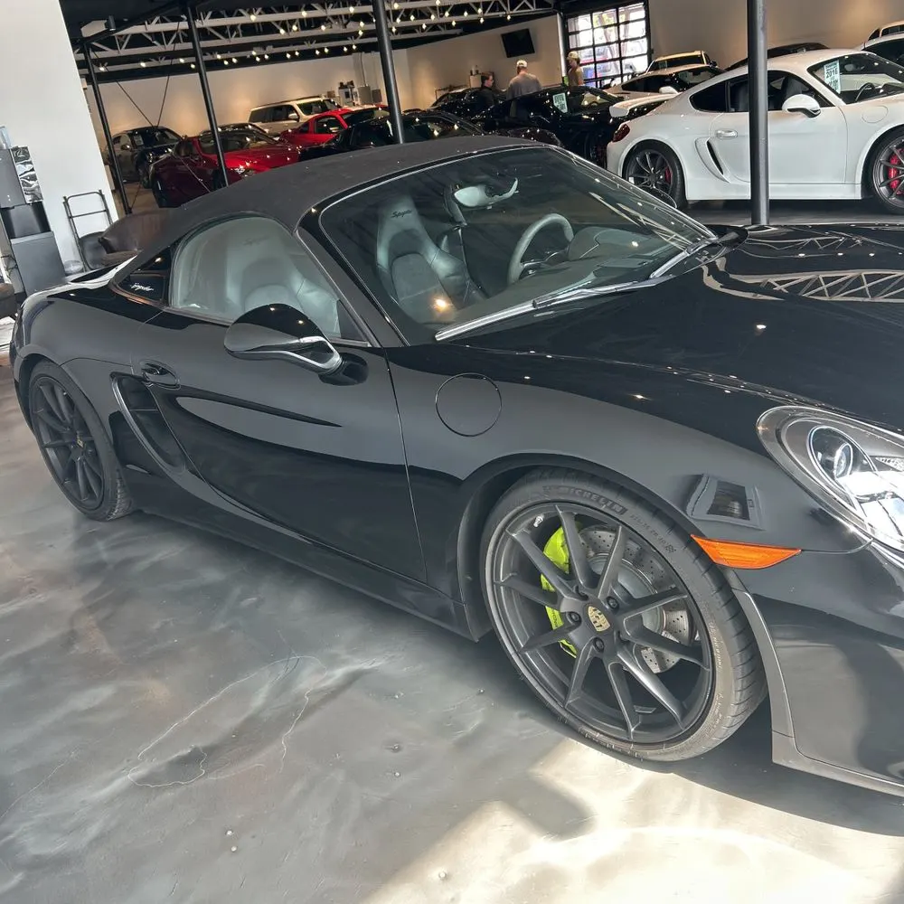 2016 Porsche Boxster Spyder