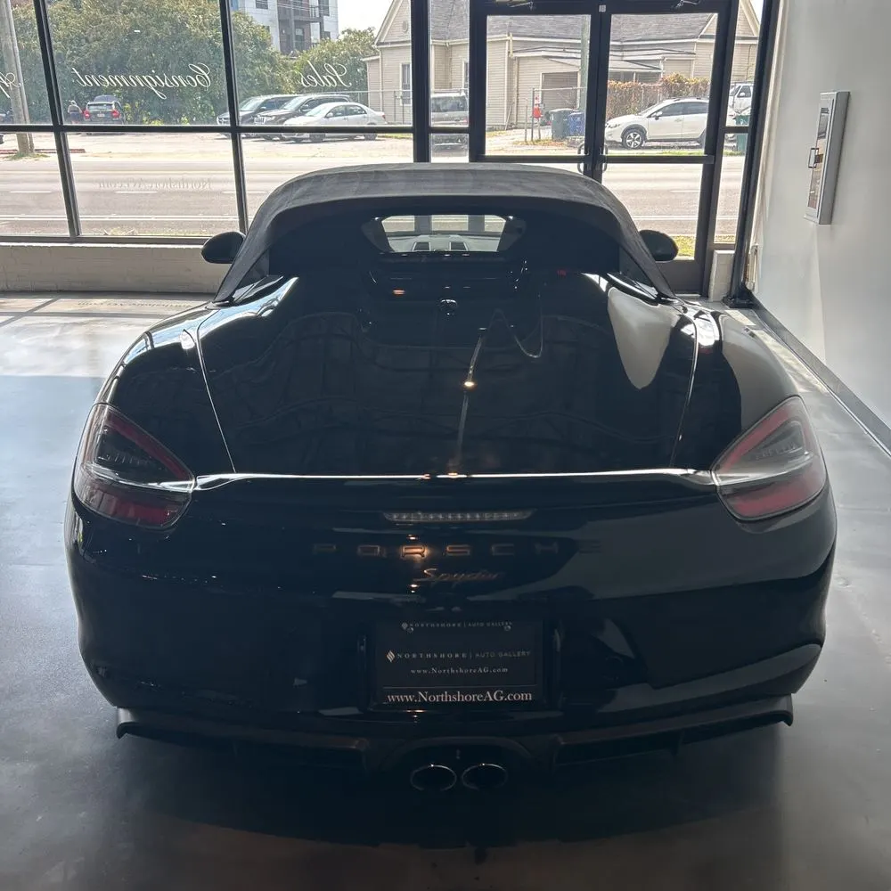 2016 Porsche Boxster Spyder