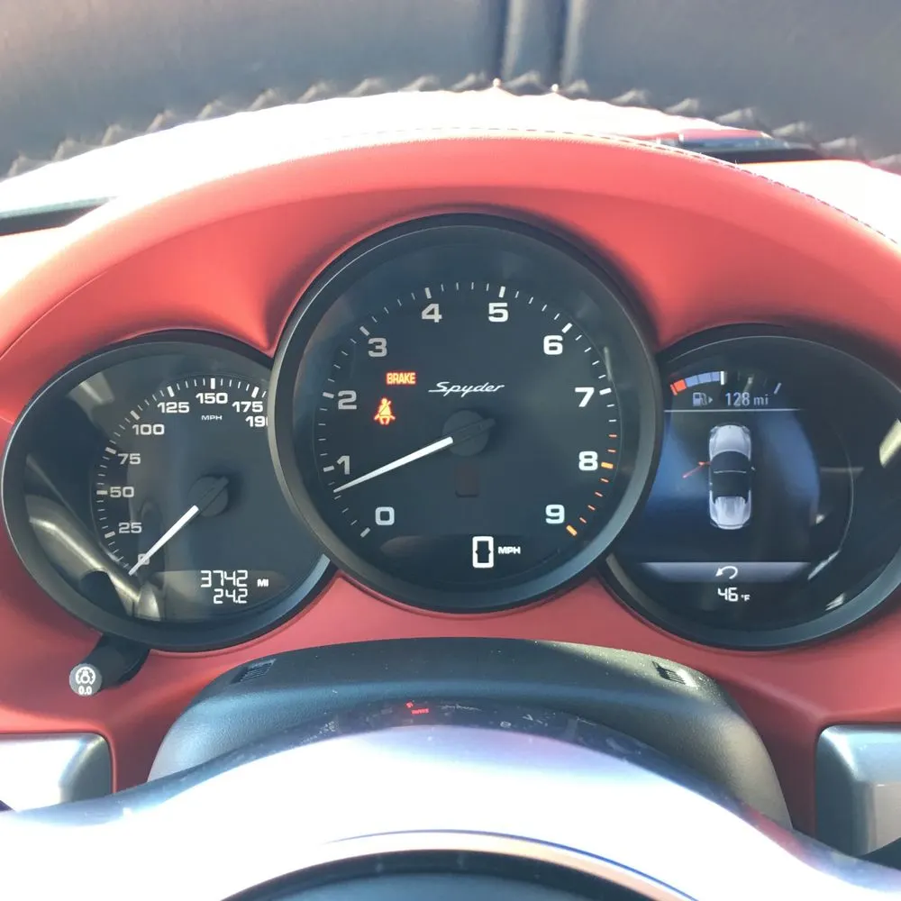 2016 Porsche Boxster Spyder
