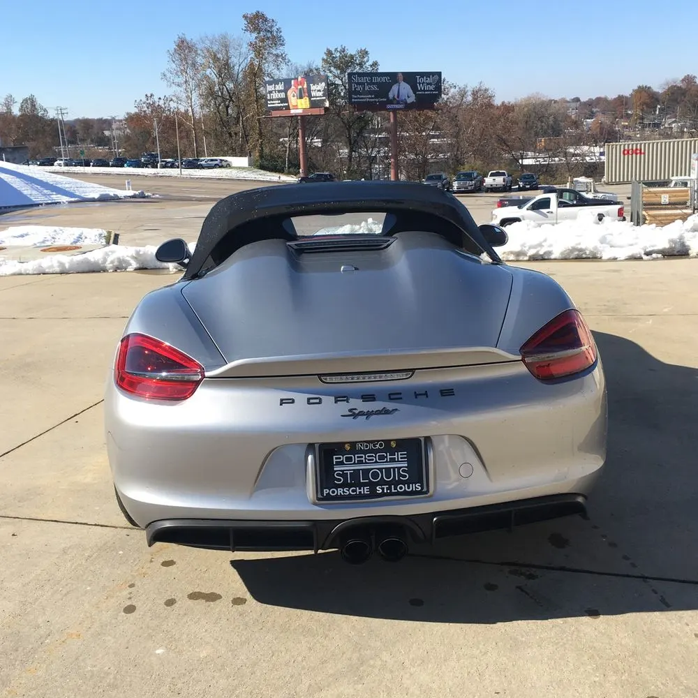 2016 Porsche Boxster Spyder