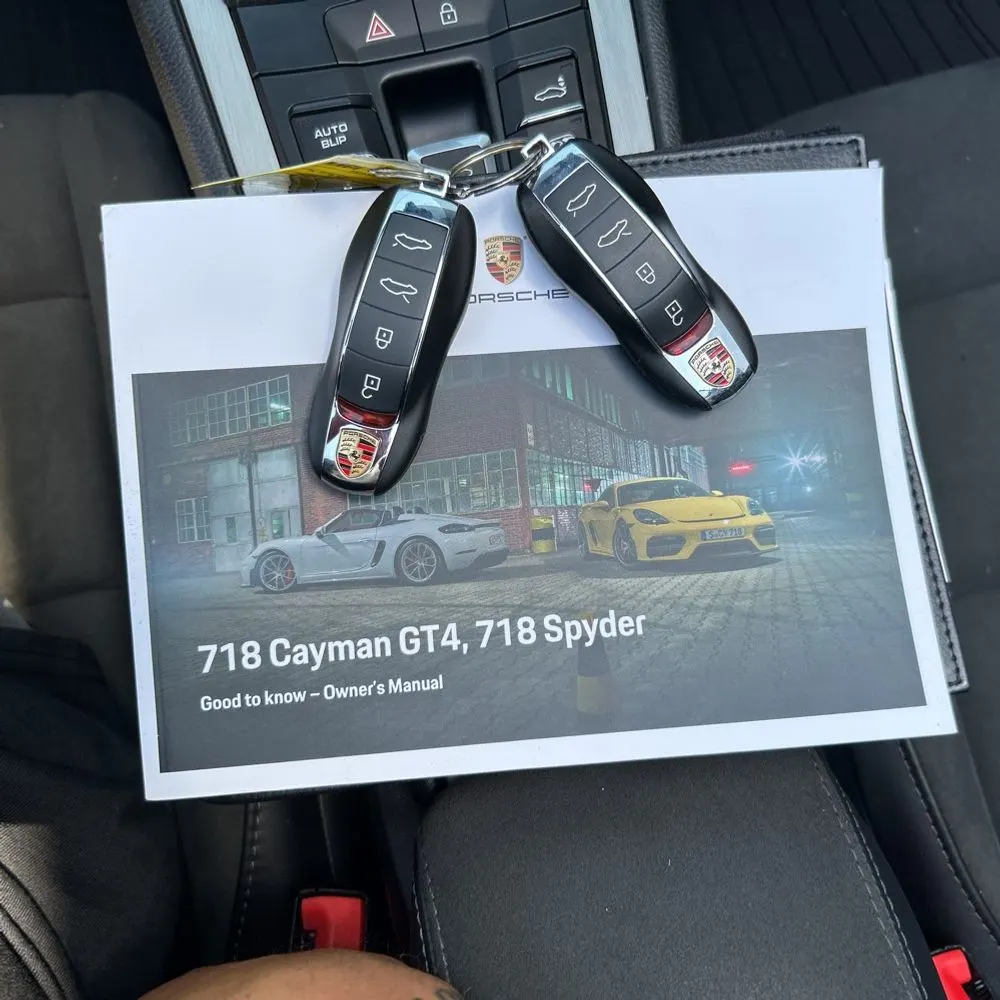2022 Porsche 718 Boxster Spyder