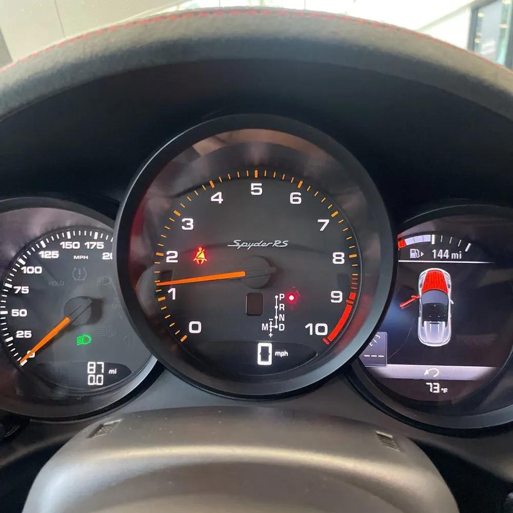 2025 Porsche 718 Boxster Spyder RS