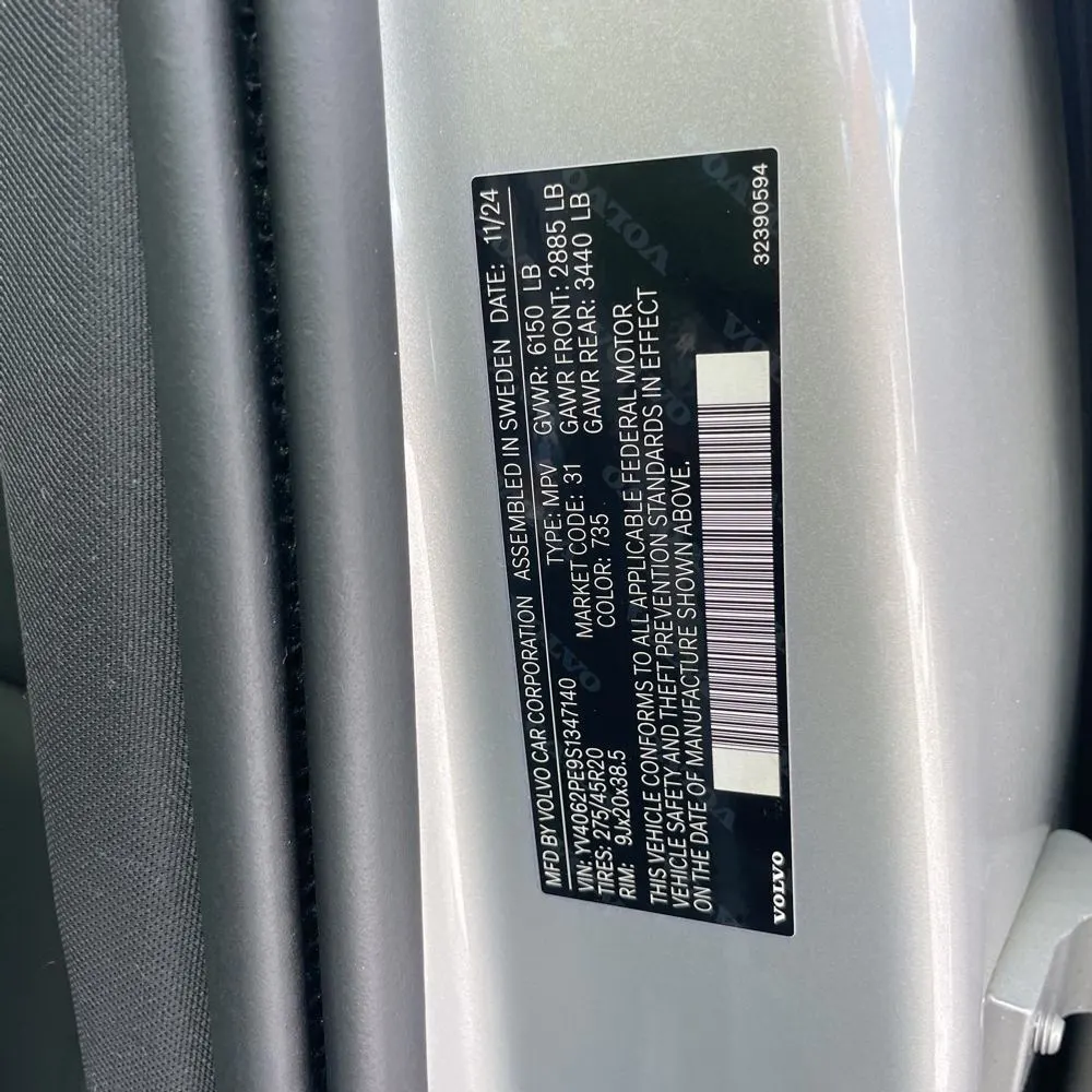 2025 Volvo XC90 2025.5 B6 - Plus
