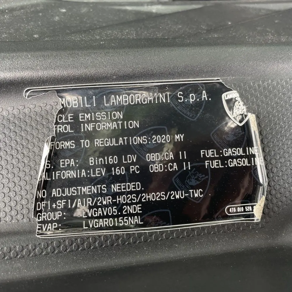 2020 Lamborghini Huracan EVO