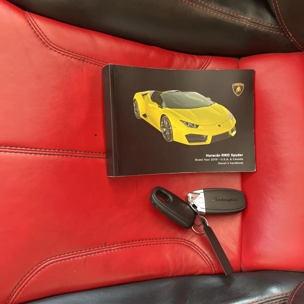 2017 Lamborghini Huracan LP 580-2 Spyder